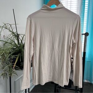 Oak + Fort | Turtleneck Cotton Long-sleeve Large